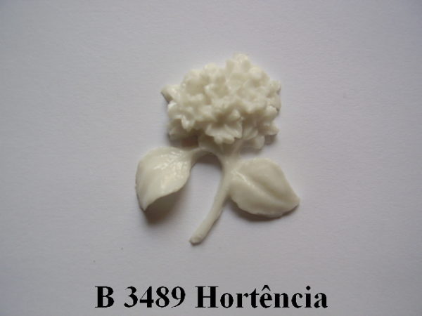 Forma de Silicone de Flores e Folhas