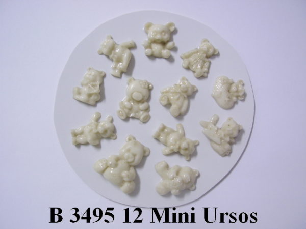 Forma de Silicone de Animais