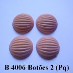 Forma de Silicone de Botões