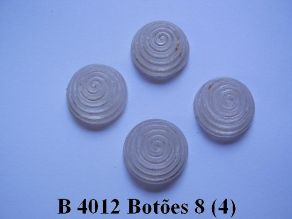 Forma de Silicone de Botões
