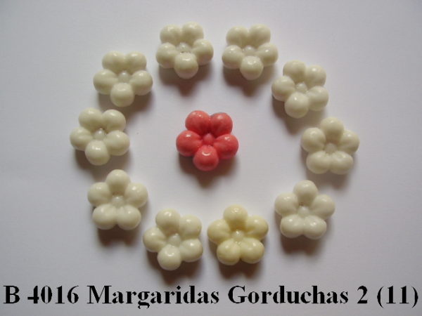 Forma de Silicone de Flores e Folhas