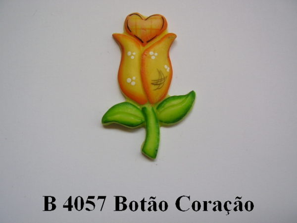 Forma de Silicone de Flores e Folhas