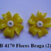 Forma de Silicone de Flores e Folhas