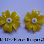 Forma de Silicone de Flores e Folhas