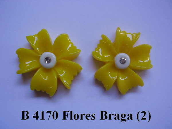 Forma de Silicone de Flores e Folhas