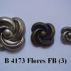 Forma de Silicone de Botões