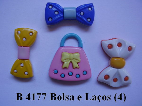 Forma de Silicone de Laços e Bolsas