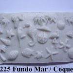 Forma de Silicone de Fundo Mar