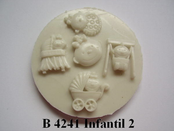 Forma de Silicone de Neném