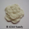 Forma de Silicone de Flores e Folhas