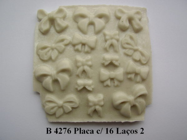 Forma de Silicone de Laços e Bolsas