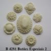 Forma de Silicone de Jóias