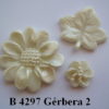Forma de Silicone de Flores e Folhas