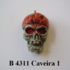 Forma de Silicone de Caveiras