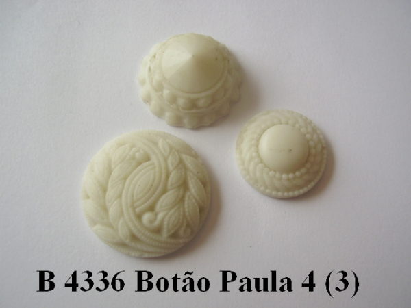 Forma de Silicone de Botões