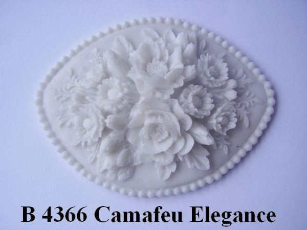 Forma de Silicone de Camafeus