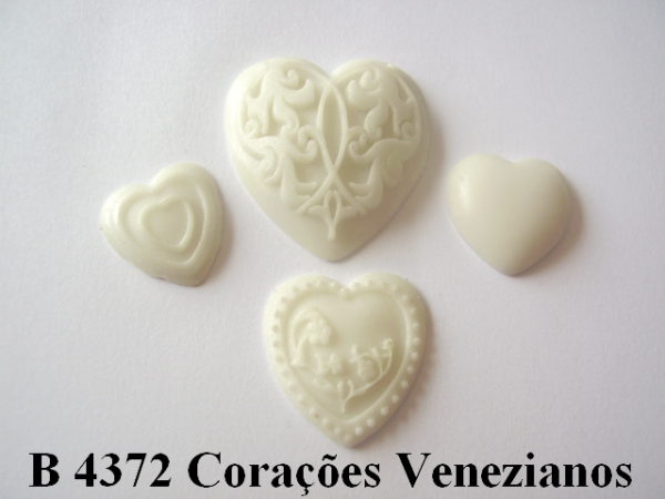 Forma de Silicone de Botões