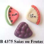 Forma de Silicone de Doces, Frutas e Legumes