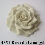 Forma de Silicone de Flores e Folhas