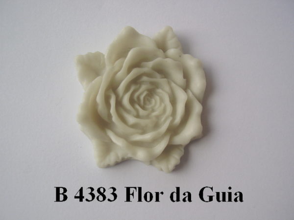 Forma de Silicone de Flores e Folhas