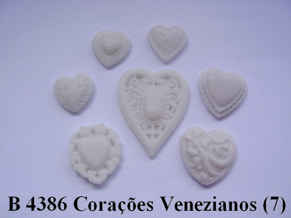 Forma de Silicone de Botões