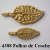 Forma de Silicone de Flores e Folhas