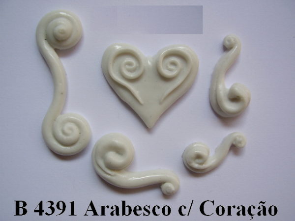 Forma de Silicone de Diversos