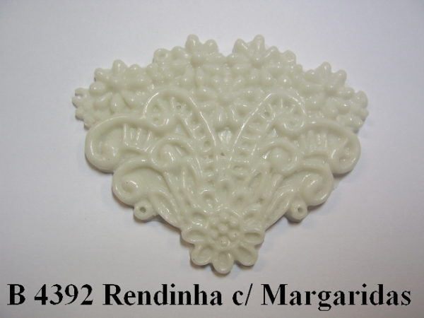 Forma de Silicone de Rendas e Guirlandas