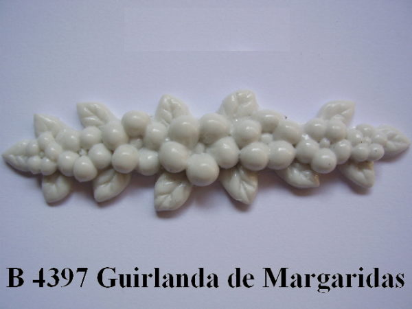 Forma de Silicone de Rendas e Guirlandas