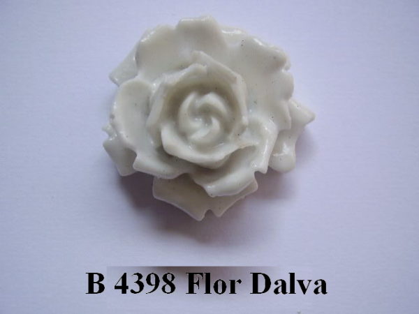 Forma de Silicone de Flores e Folhas