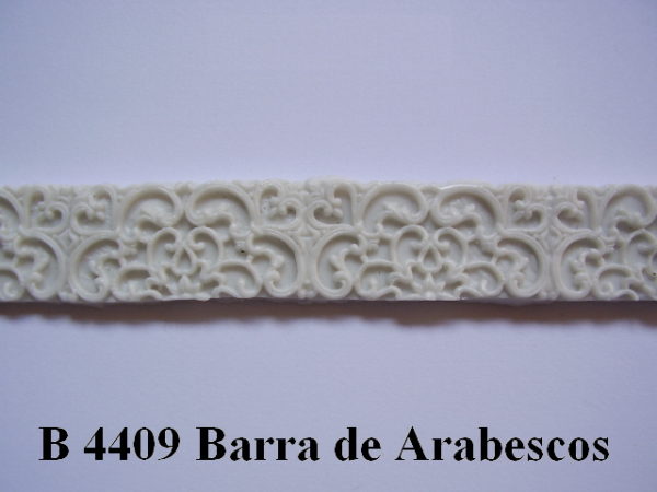 Forma de Silicone de Rendas e Guirlandas