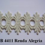 Forma de Silicone de Rendas e Guirlandas