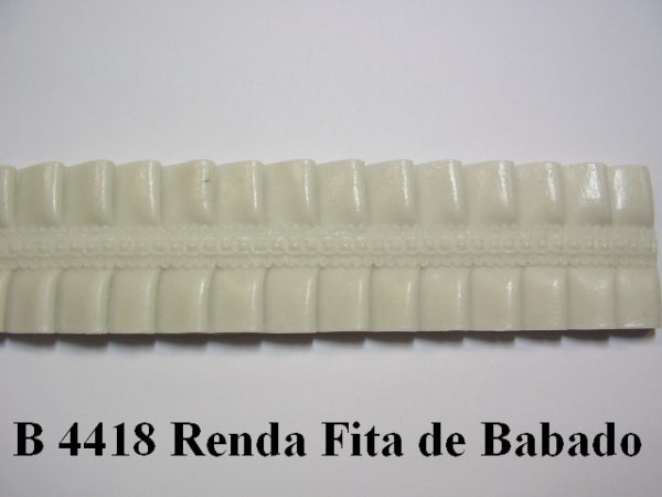 Forma de Silicone de Rendas e Guirlandas