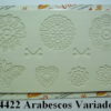 Forma de Silicone de Rendas e Guirlandas