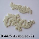 Forma de Silicone de Arabescos