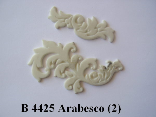 Forma de Silicone de Arabescos