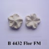 Forma de Silicone de Flores e Folhas
