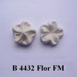 Forma de Silicone de Flores e Folhas