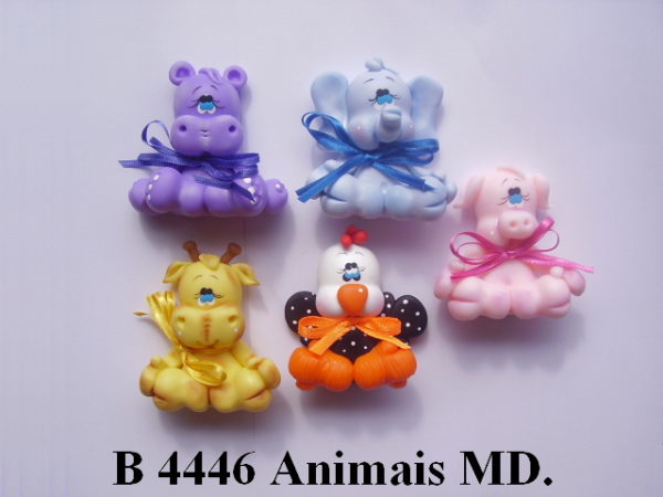 Forma de Silicone de Animais