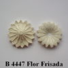 Forma de Silicone de Flores e Folhas