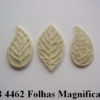 Forma de Silicone de Flores e Folhas