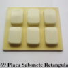 Forma de Silicone de Sabonetes e Velas