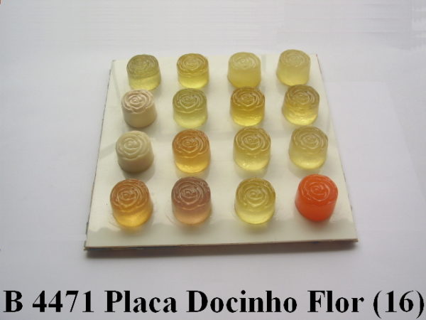 Forma de Silicone de Docinhos