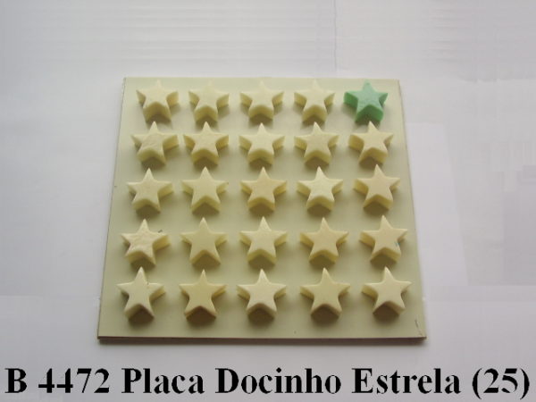 Forma de Silicone de Docinhos