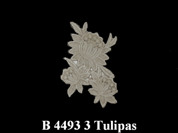 Forma de Silicone de Rendas e Guirlandas