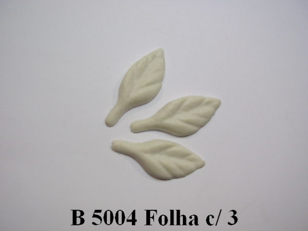 Forma de Silicone de Flores e Folhas