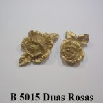 Forma de Silicone de Flores e Folhas