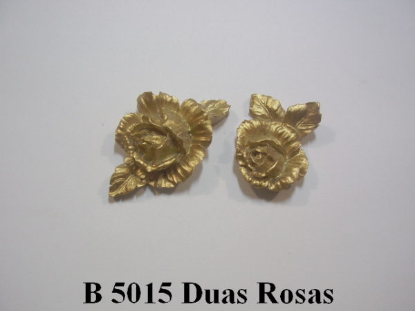 Forma de Silicone de Flores e Folhas