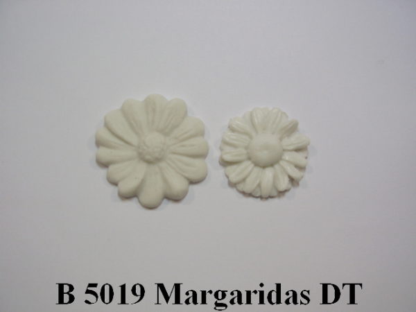 Forma de Silicone de Flores e Folhas