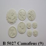 Forma de Silicone de Camafeus